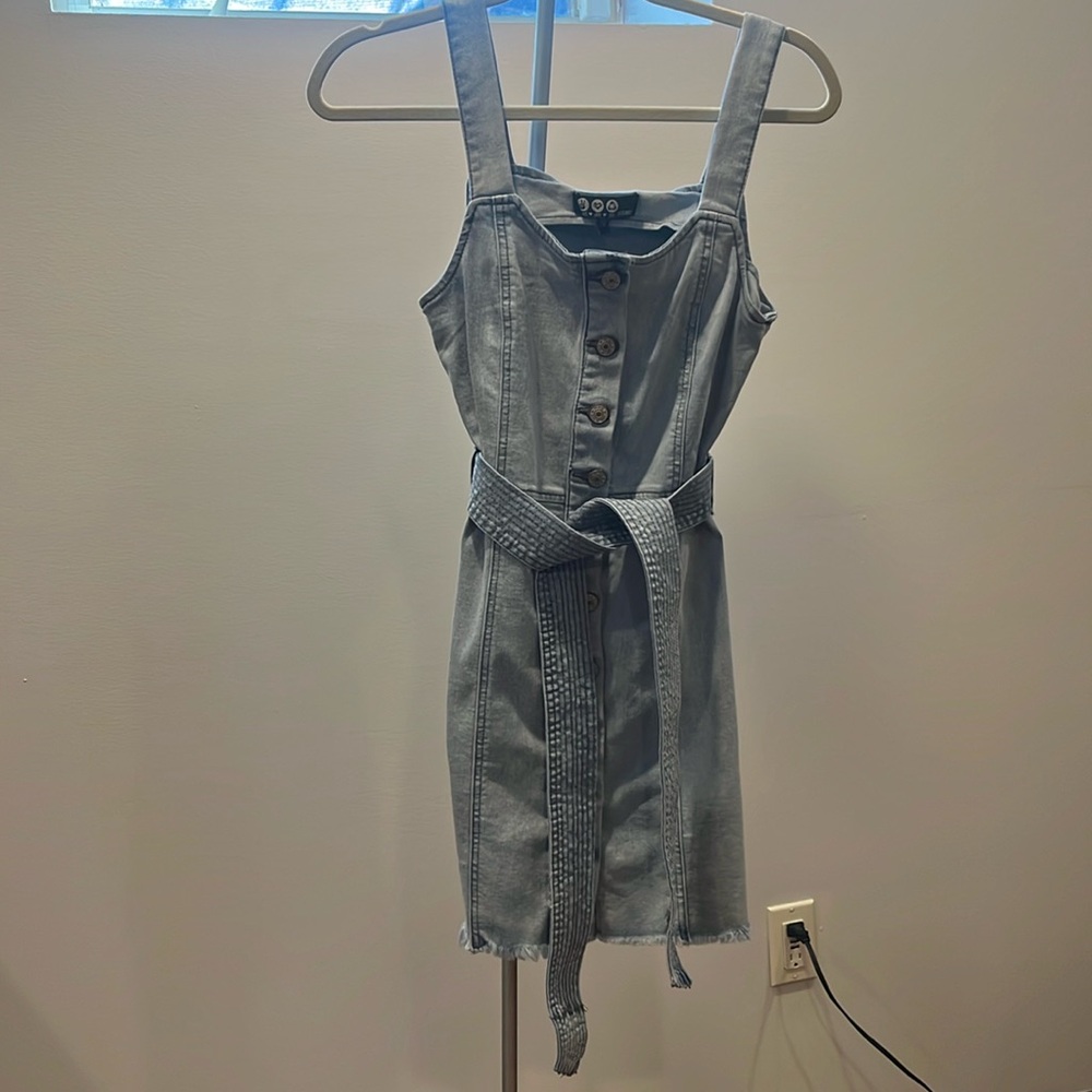 Denim Button up Dress